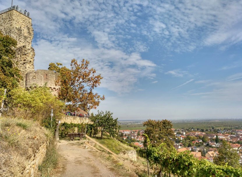 Gedenkstein Schloss Gronau, Rödersheim-Gronau, Germany, Germany